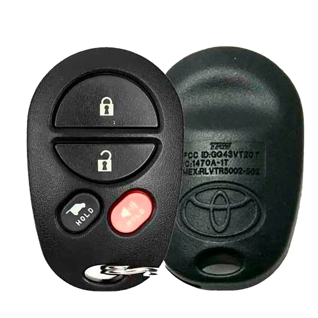 2008-2017 (OEM Refurb) Keyless Entry Remote Toyota Highlander - Sequoia | PN: 89742-0C041 / GQ43VT20T 2008-2017 (OEM Refurb) Keyless Entry Remote Toyota Highlander - Sequoia | PN: 89742-0C041 / GQ43VT20T